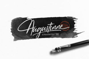 Augustinne: A Spacious, Comfortable Script Font for Handmade Creators
