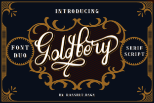 Goldbery: A Script Font for Elegant Web Design