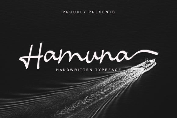 Hamuna: A Script Font That Breathes Life Into Your Crafts