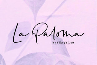 La Paloma: A Handwritten Font That Makes Your Brand Feel Thoughtful & True