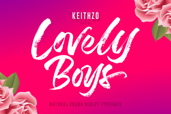 Lovely Boys: A Natural Script Font for Standout Campaign Graphics