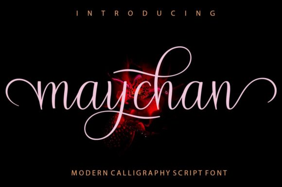 Maychan: A Modern Script Font That Breathes Life Into Editorial Moments