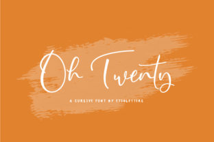 Oh Twenty: A Script Font That Adds Flair to Campaigns