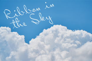 Ribbon in the Sky: A Handwritten Font for Elegant Digital Branding