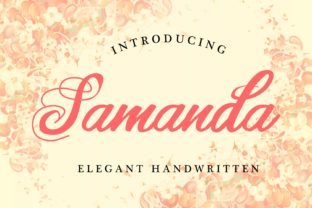 Samanda: A Script Font with Grace and Purpose