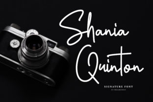 Shania Quinton: A Script Font That Elevates Digital Branding