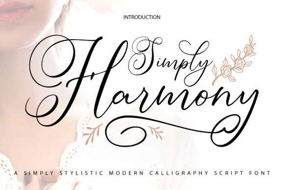 Simply Harmony: A Script Font That Elevates Your Craft Projects