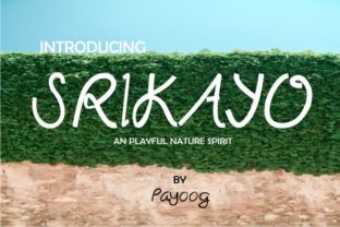 Srikayo: A Fluid Script Typeface for Digital Branding