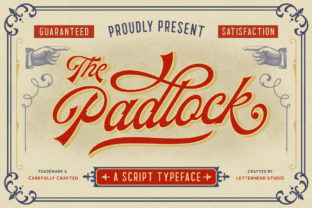 The Padlock: A Font That Speaks with Character